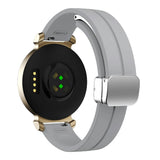 Garmin Lily 2 EIDERWOOD Magnetisk Silikonrem - Grå