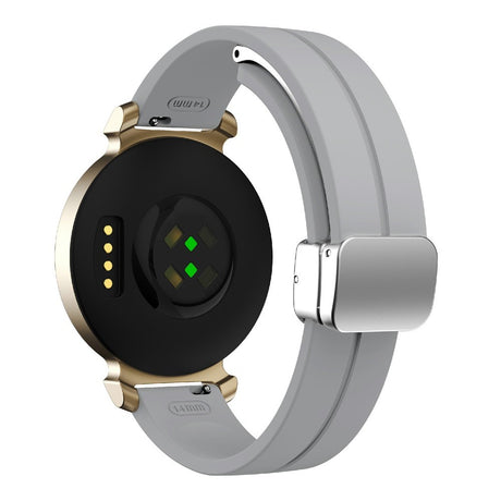 Garmin Lily 2 EIDERWOOD Magnetisk Silikonrem - Grå