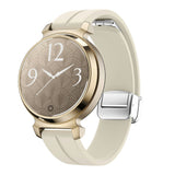 Garmin Lily 2 EIDERWOOD Magnetisk Silikonrem - Beige