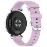 EIDERWOOD Garmin Lily 2 Silikonarmband med Metallspänne - Lila