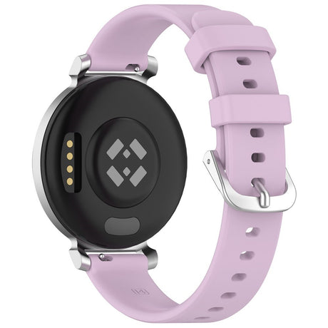 EIDERWOOD Garmin Lily 2 Silikonarmband med Metallspänne - Lila