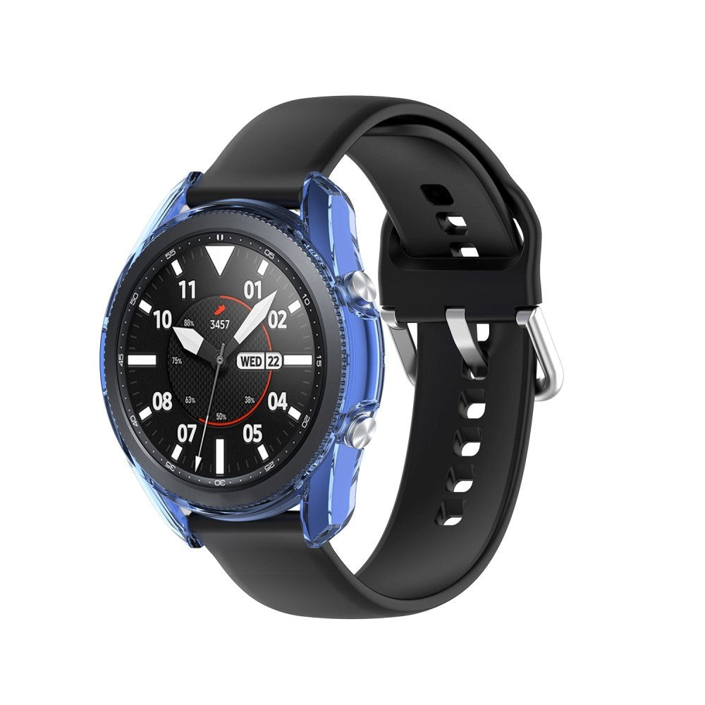 Samsung Galaxy Watch 3 45mm flexibel plastskal - blått