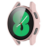 Samsung Galaxy Watch 4 (40mm) / FE (40mm) Skal i Hårdplast med Inbyggt Skärmskydd - Rosa