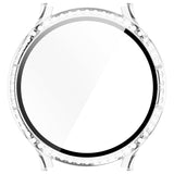 Samsung Galaxy Watch 7 (40mm) Skal Hårdplast med Inbyggt Skärmskydd - Transparent & Strassstenen