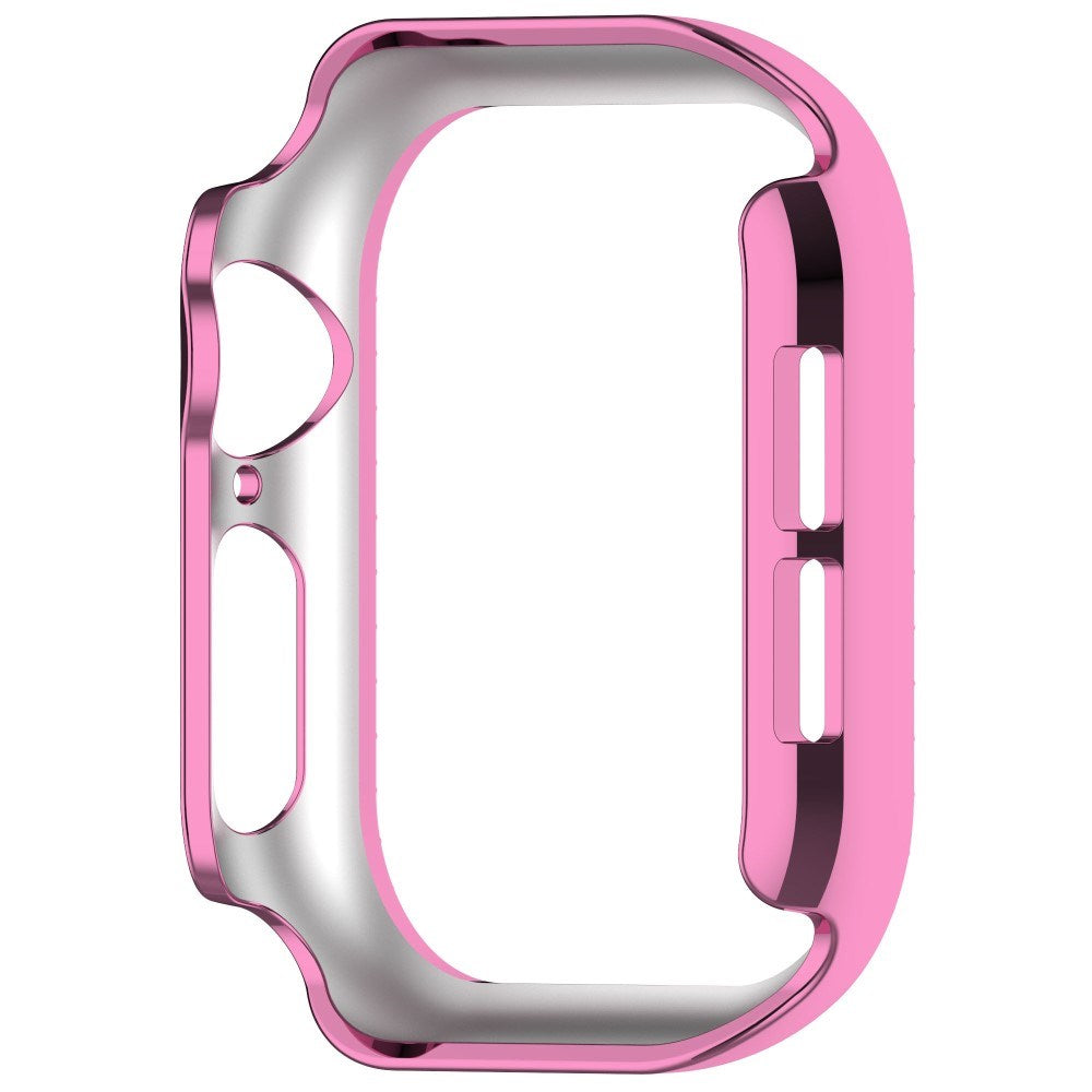 Apple Watch 10 (42mm) Hård Plast Fodral - Pink / Strass