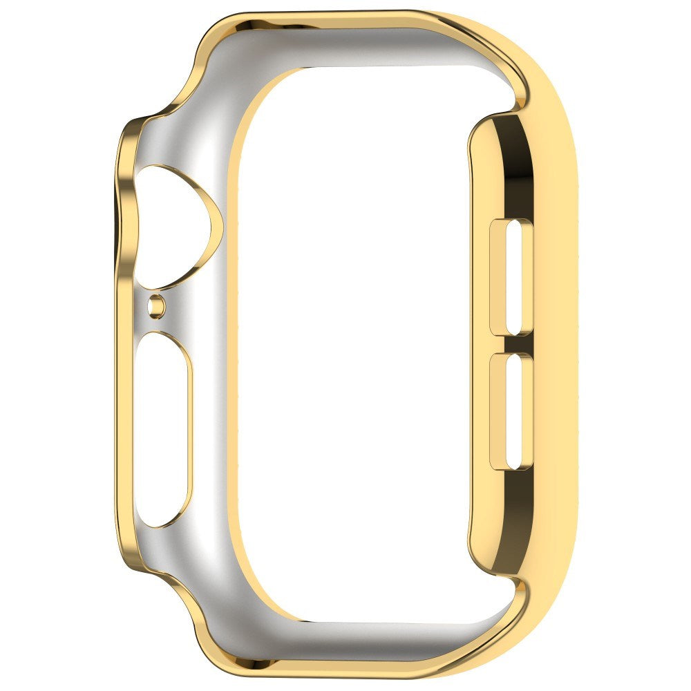 Apple Watch 10 (42mm) Hård Plast Fodral - Guld / Strass