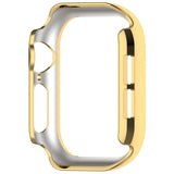 Apple Watch 10 (42mm) Hård Plast Fodral - Guld / Strass