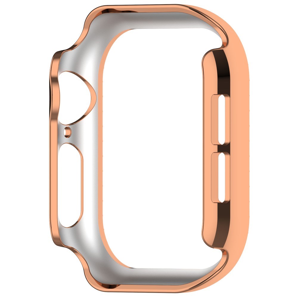 Apple Watch 10 (42mm) Hård Plast Fodral - Rose Gold / Strass