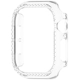 Apple Watch 10 (42mm) Hård Plast Fodral - Genomskinlig / Strass