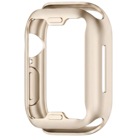 Apple Watch 11 / 10 (42mm) Flexibelt Plast Fodral med Skärmskydd - Starlight