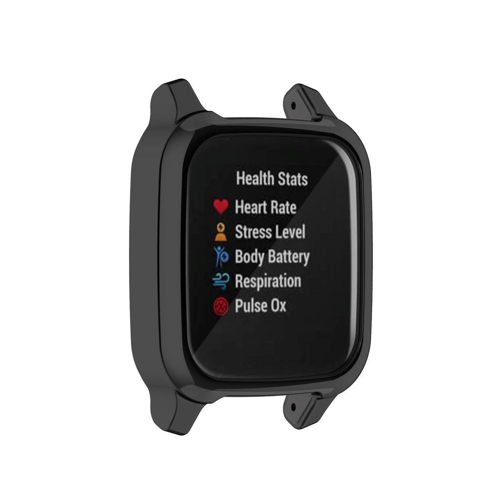 Garmin Venu Sq Flexibelt plastskal - Svart