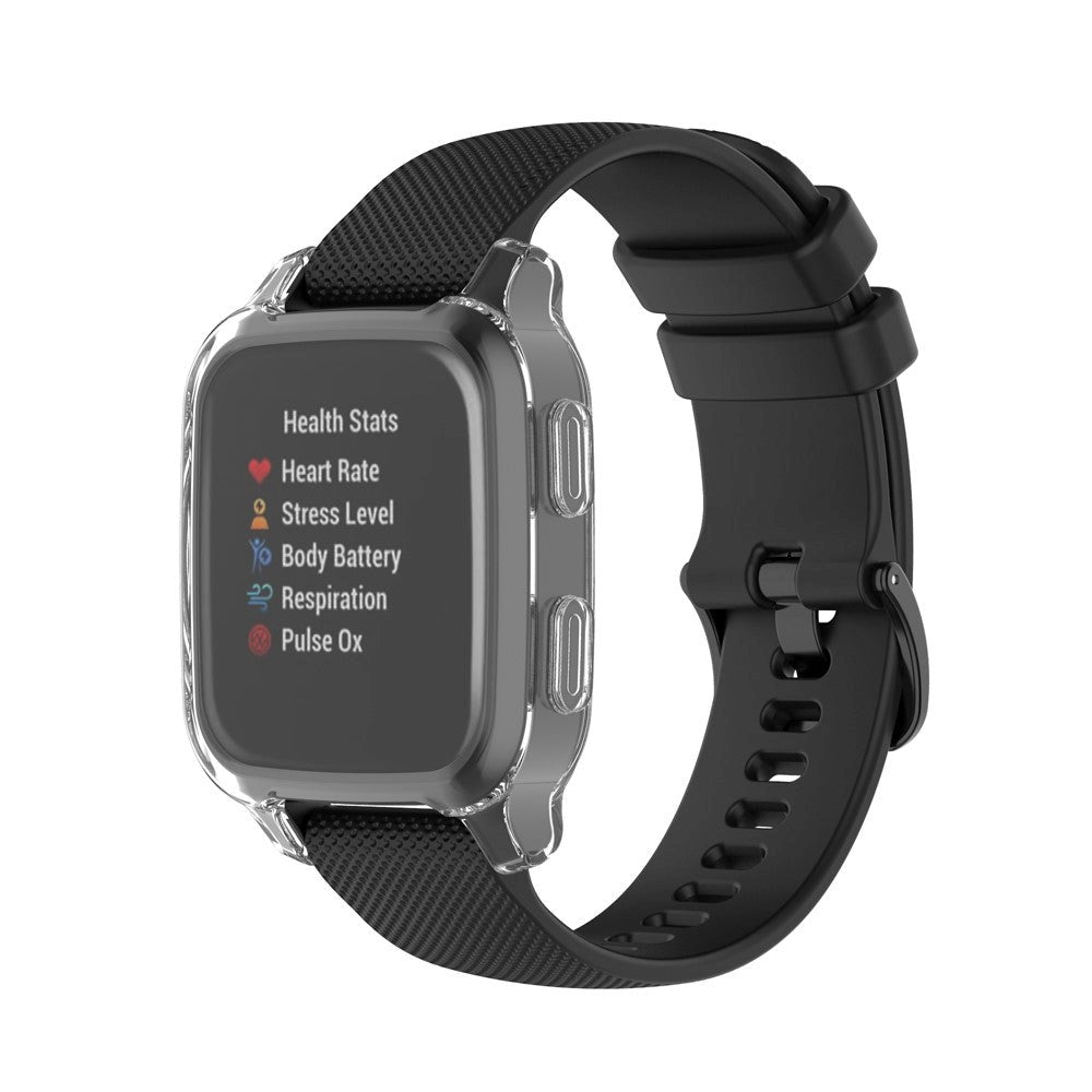 Garmin Venu Sq Flexibelt plastskal - Transparent