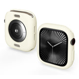 Apple Watch 11 / 10 (46mm) Flexibelt Plast Skal - Beige