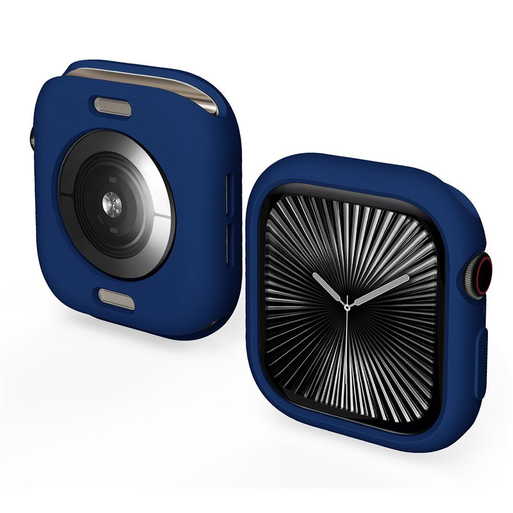 Apple Watch 11 / 10 (46mm) Flexibelt Plast Skal - Blå