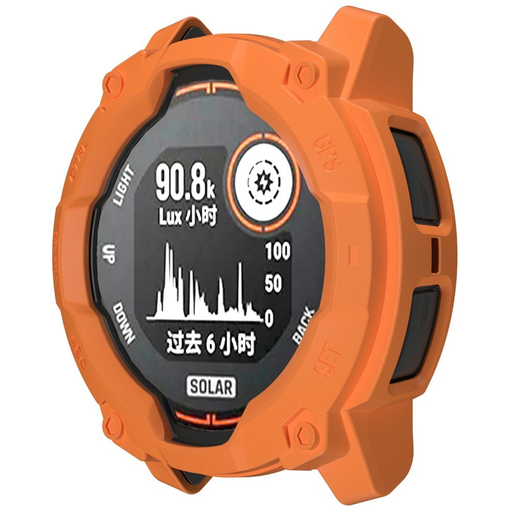 Garmin Instinct 3 Solar (50mm) Rugged Plast Skal - Orange