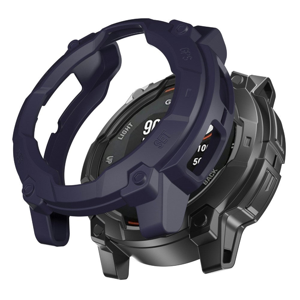 Garmin Instinct 3 Solar (50mm) Rugged Plast Skal - Blå