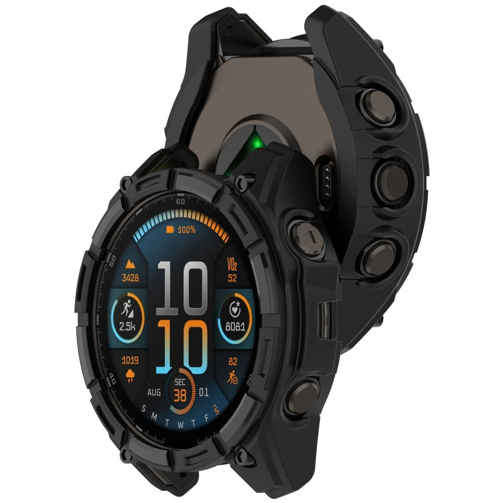 Garmin Tactix 8 Solar (51mm) Bumper Plast Skal - Svart
