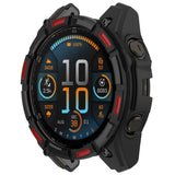 Garmin Tactix 8 Solar (51mm) Bumper Plast Skal - Svart / Röd