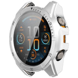 Garmin Tactix 8 AMOLED (51mm) Hårt Plast Skal m. Skyddsglas - Silver / Svart