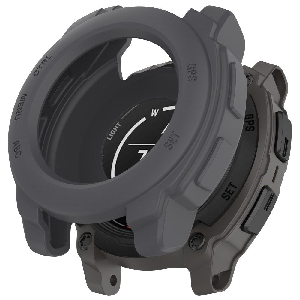 Garmin Instinct E (40mm) Bumper Silikon Skal - Grå