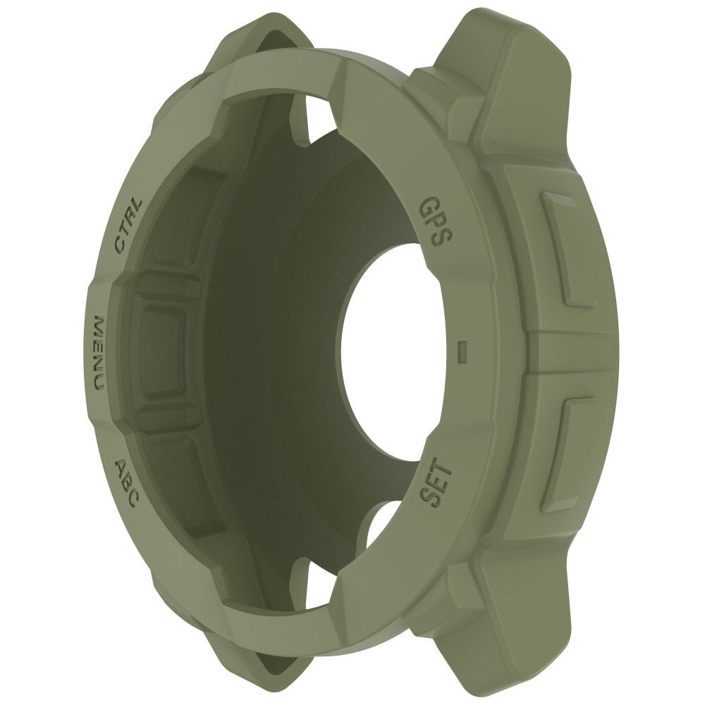 Garmin Instinct E (45mm) Bumper Silikon Skal - Army Grön