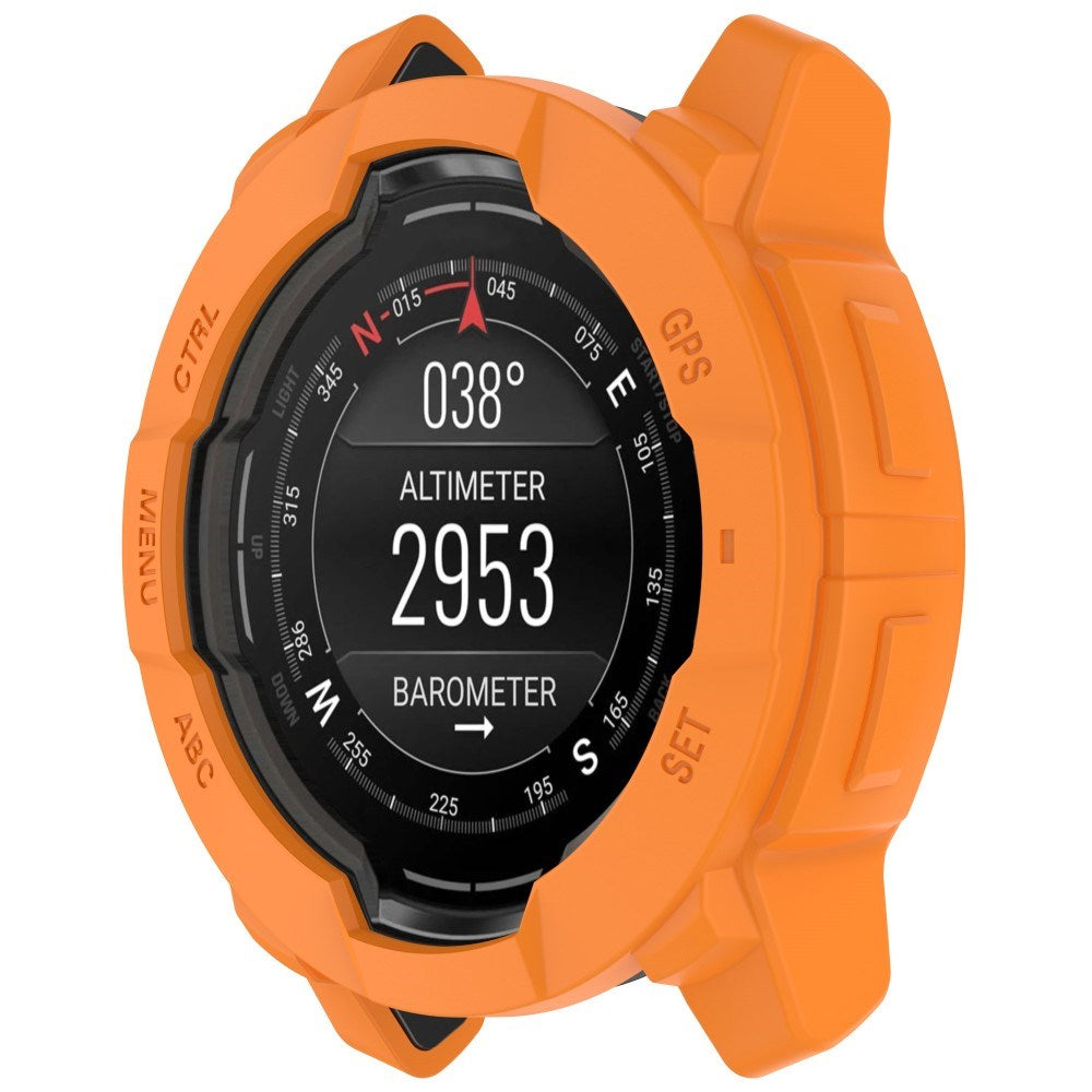 Garmin Instinct E (45mm) Bumper Silikon Skal - Orange
