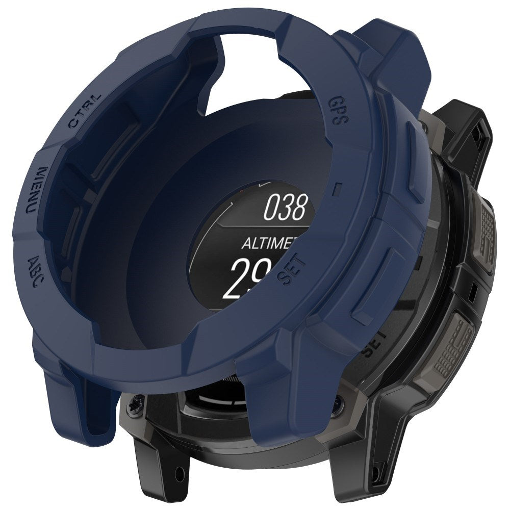 Garmin Instinct E (45mm) Bumper Silikon Skal - Blå