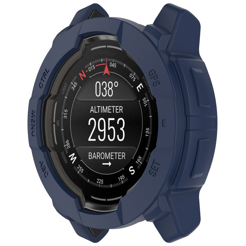 Garmin Instinct E (45mm) Bumper Silikon Skal - Blå