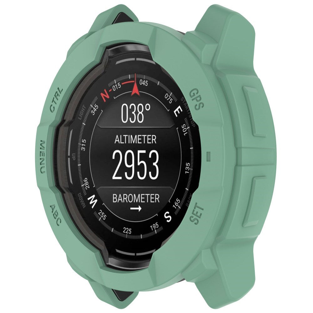 Garmin Instinct E (45mm) Bumper Silikon Skal - Grön