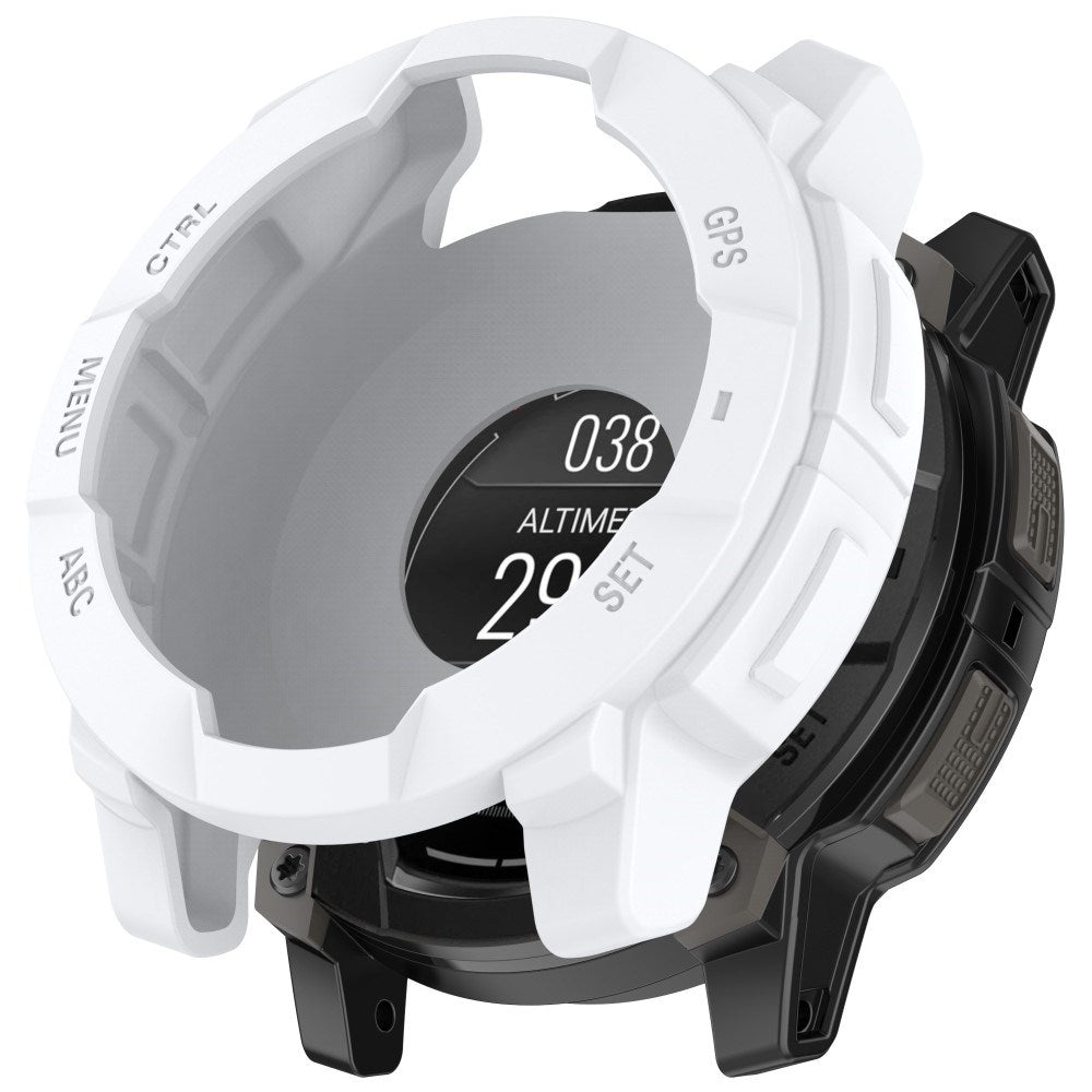 Garmin Instinct E (45mm) Bumper Silikon Skal - Vit