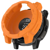 Garmin Instinct 3 AMOLED / Solar (45mm) Bumper Silikon Skal - Orange