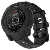Garmin Instinct 3 AMOLED / Solar (45mm) Bumper Silikon Skal - Svart