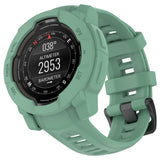 Garmin Instinct 3 AMOLED / Solar (45mm) Bumper Silikon Skal - Grön