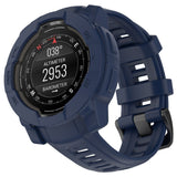 Garmin Instinct 3 AMOLED / Solar (50mm) Bumper Silikon Skal - Blå