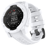Garmin Instinct 3 AMOLED / Solar (50mm) Bumper Silikon Skal - Vit
