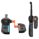 Fiskespö för Nintendo Switch / Switch 2 / Switch OLED Kontroller - Svart