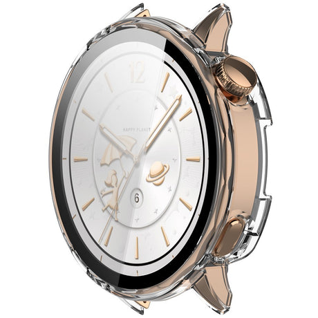 OnePlus Watch 3 (43mm) Fodral med Härdat Glas Skärmskydd - Genomskinlig