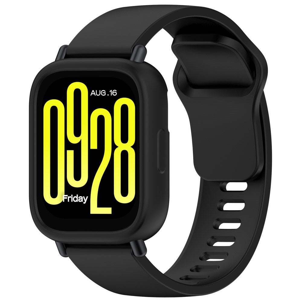 Xiaomi Redmi Watch 5 Active Bumper Silikon Skal - Svart