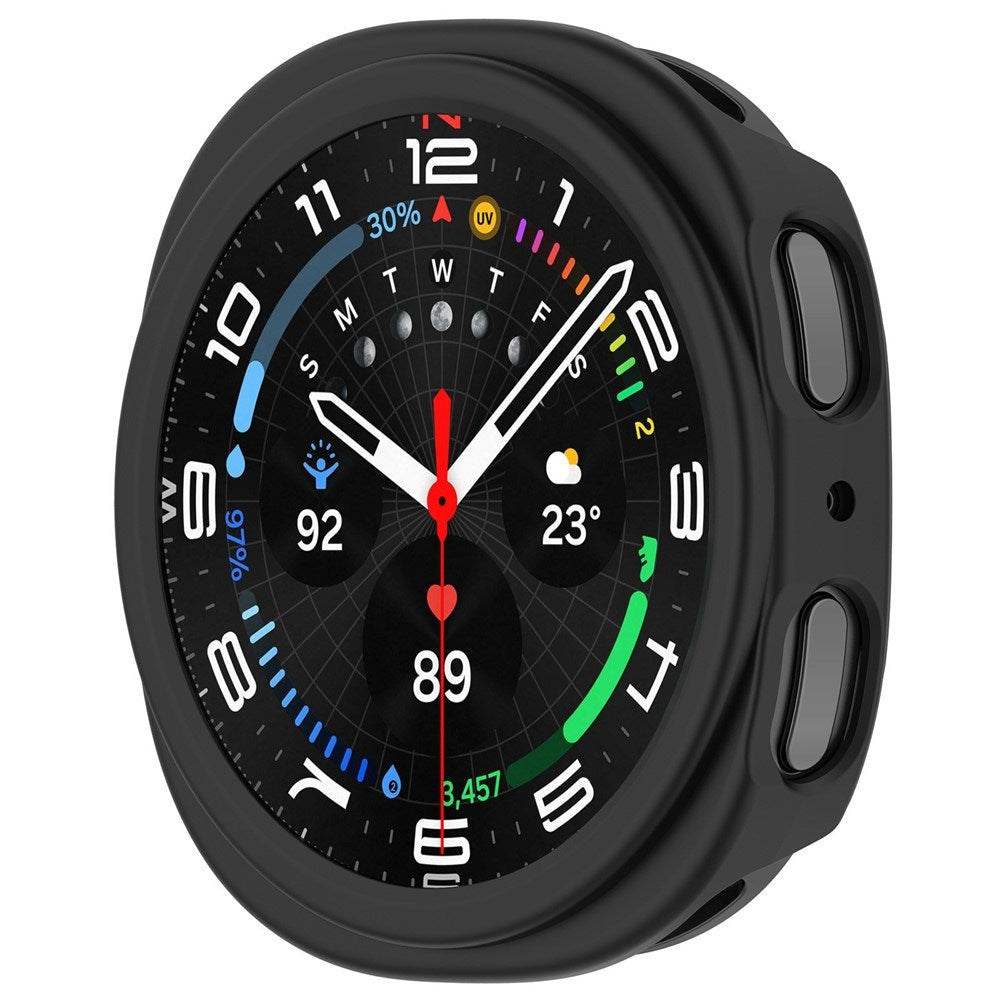 Samsung Galaxy Watch 8 (40mm) Semi-Enclosed Hårt Plast Fodral - Svart
