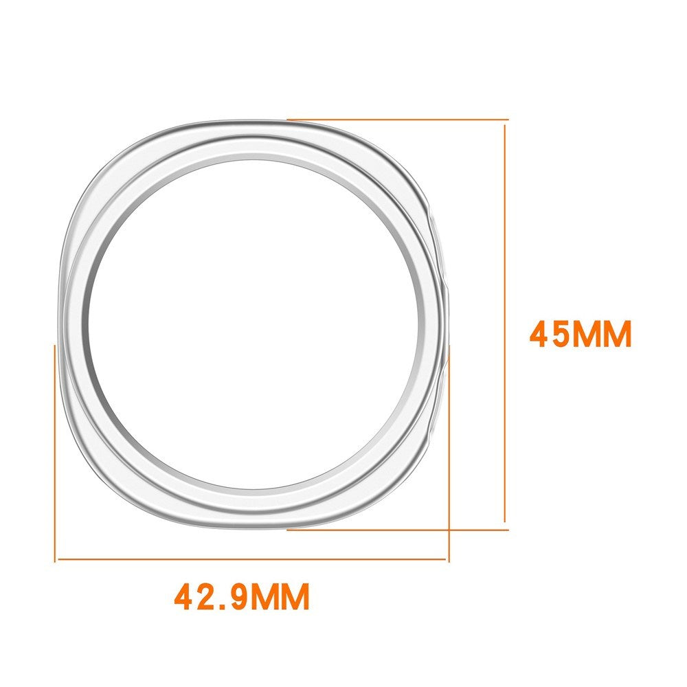Samsung Galaxy Watch 8 (40mm) Semi-Enclosed Hårt Plast Fodral - Svart