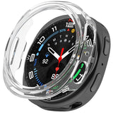 Samsung Galaxy Watch 8 (44mm) Semi-Enclosed Hårt Plast Fodral - Genomskinlig