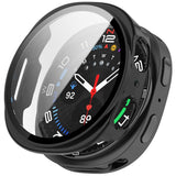 Samsung Galaxy Watch 8 (40mm) Hårt Plast Fodral med Skärmskydd - Svart