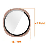 Samsung Galaxy Watch 8 (44mm) Hårt Plast Fodral med Skärmskydd - Grön