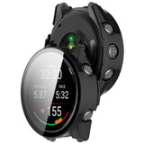 Garmin Forerunner 970 Fodral med Härdat Glas Skärmskydd - Svart
