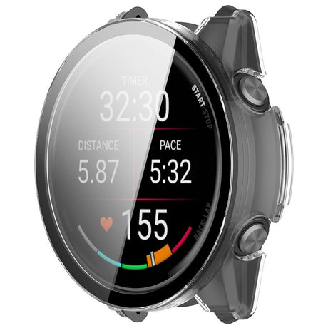 Garmin Forerunner 970 Fodral med Härdat Glas Skärmskydd - Genomskinlig