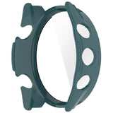Garmin Forerunner 570 (42mm) Fodral med Härdat Glas Skärmskydd - Grön