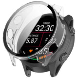 Garmin Forerunner 570 (42mm) Fodral med Härdat Glas Skärmskydd - Genomskinlig