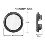 Google Pixel Watch 4 (45 mm) Hårt Plast Skal med Inbyggt Skärmskydd – Rosa