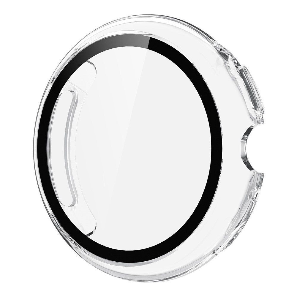 Google Pixel Watch 4 (45 mm) Hårt Plast Skal med Inbyggt Skärmskydd – Genomskinlig