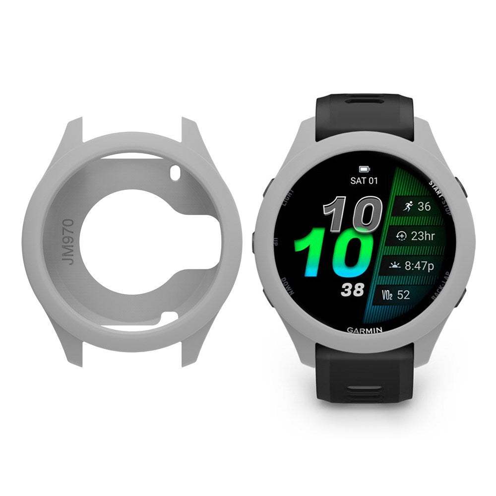 Garmin Forerunner 970 Bumper Silikon Skal - Grå